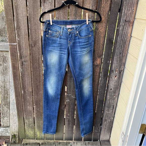 True Religion Wm’s Stella Skinny Jeans Sz 24 - Picture 9 of 15